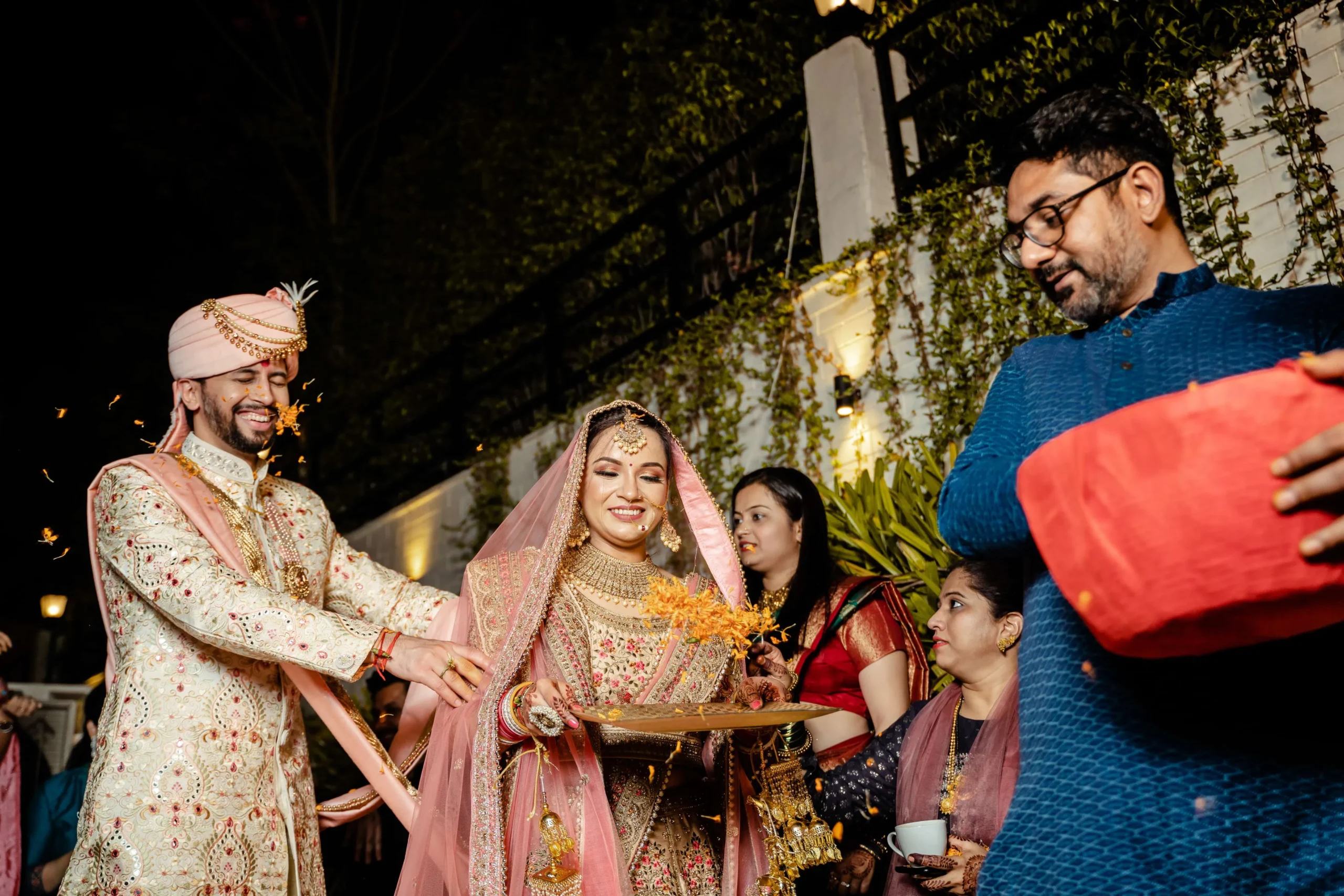 Reception and sangeet photography in Delhi NCR