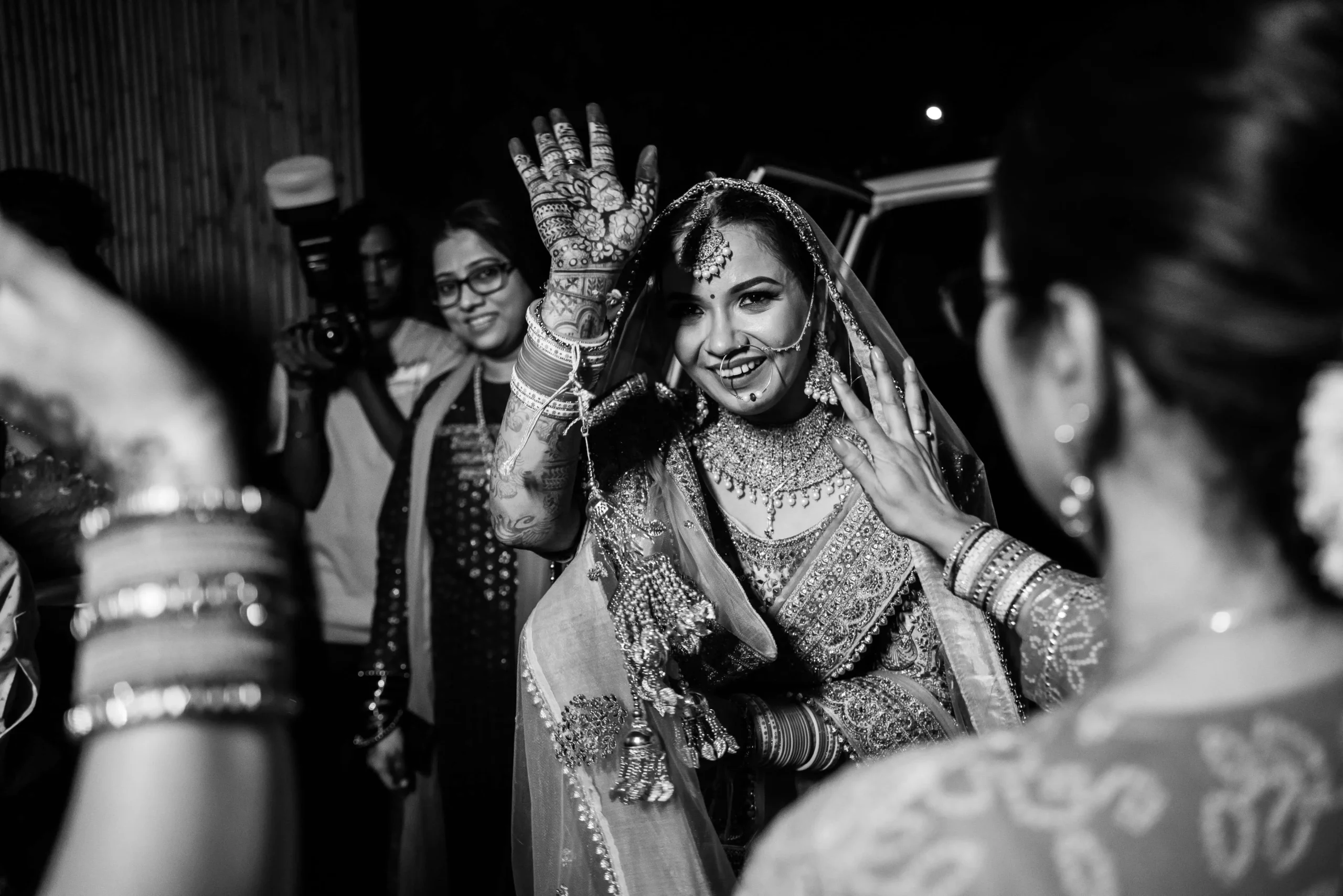 Reception and sangeet photography in Delhi NCR