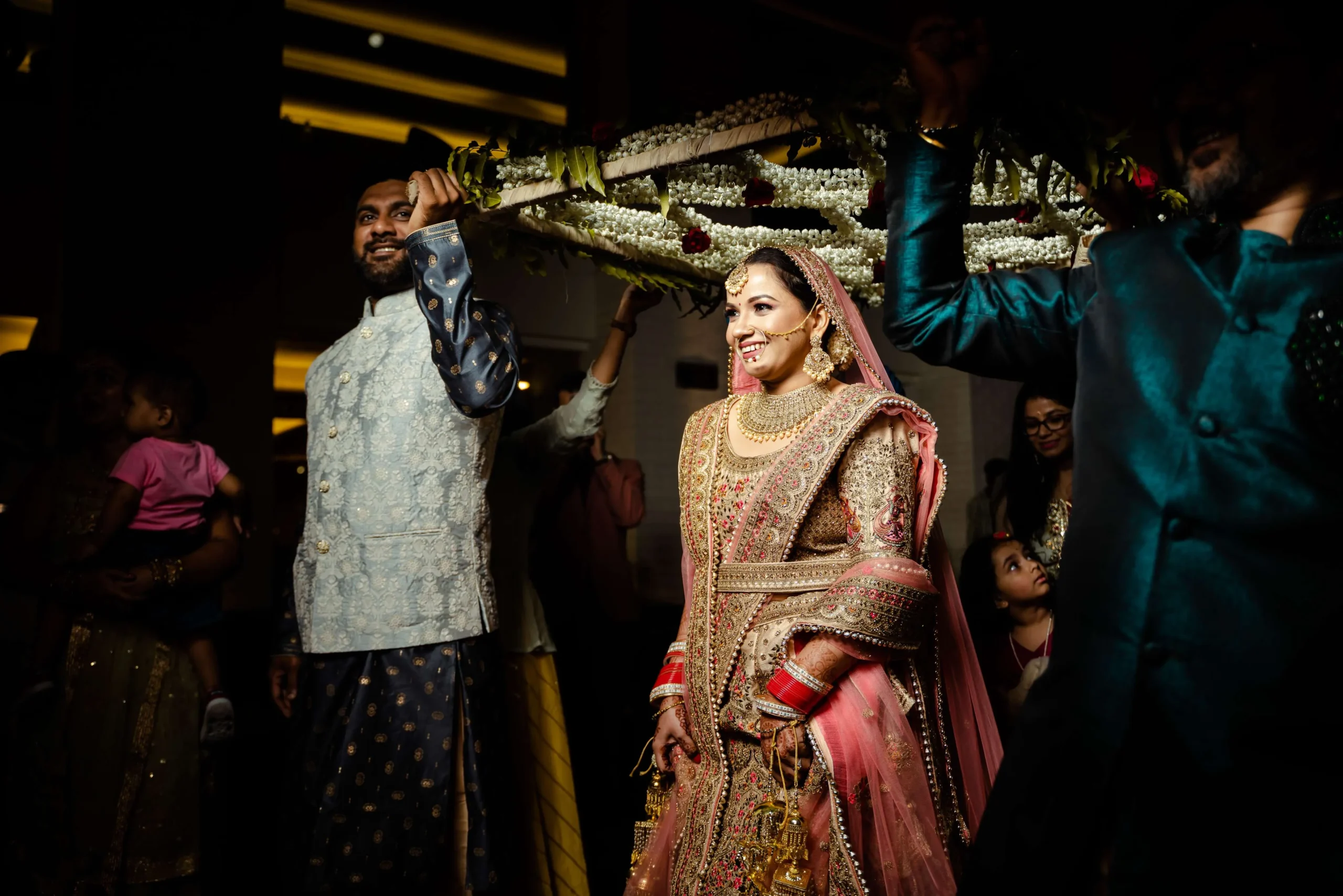 Reception and sangeet photography in Delhi NCR