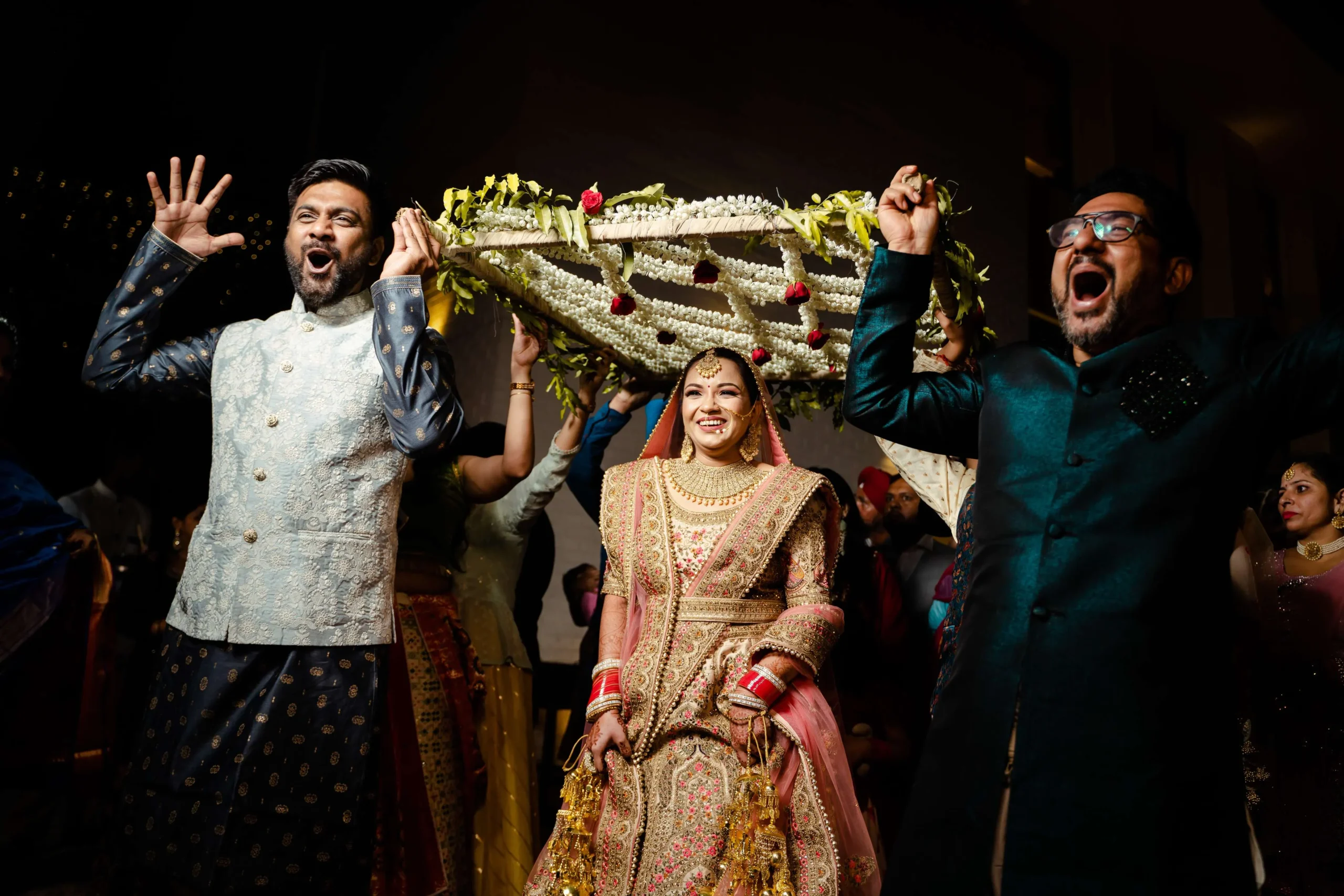 Reception and sangeet photography in Delhi NCR