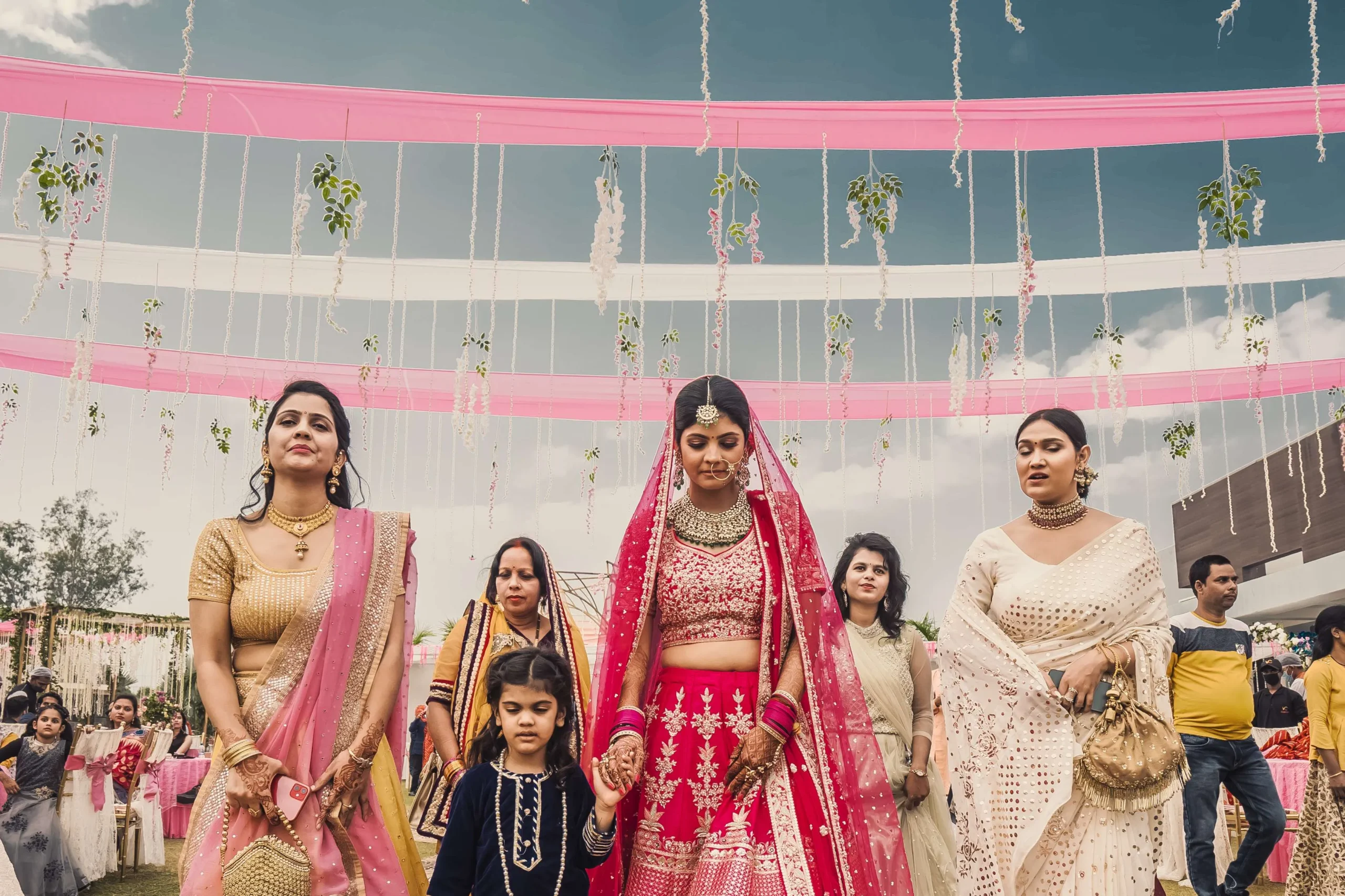 Drone wedding coverage, Delhi NCR