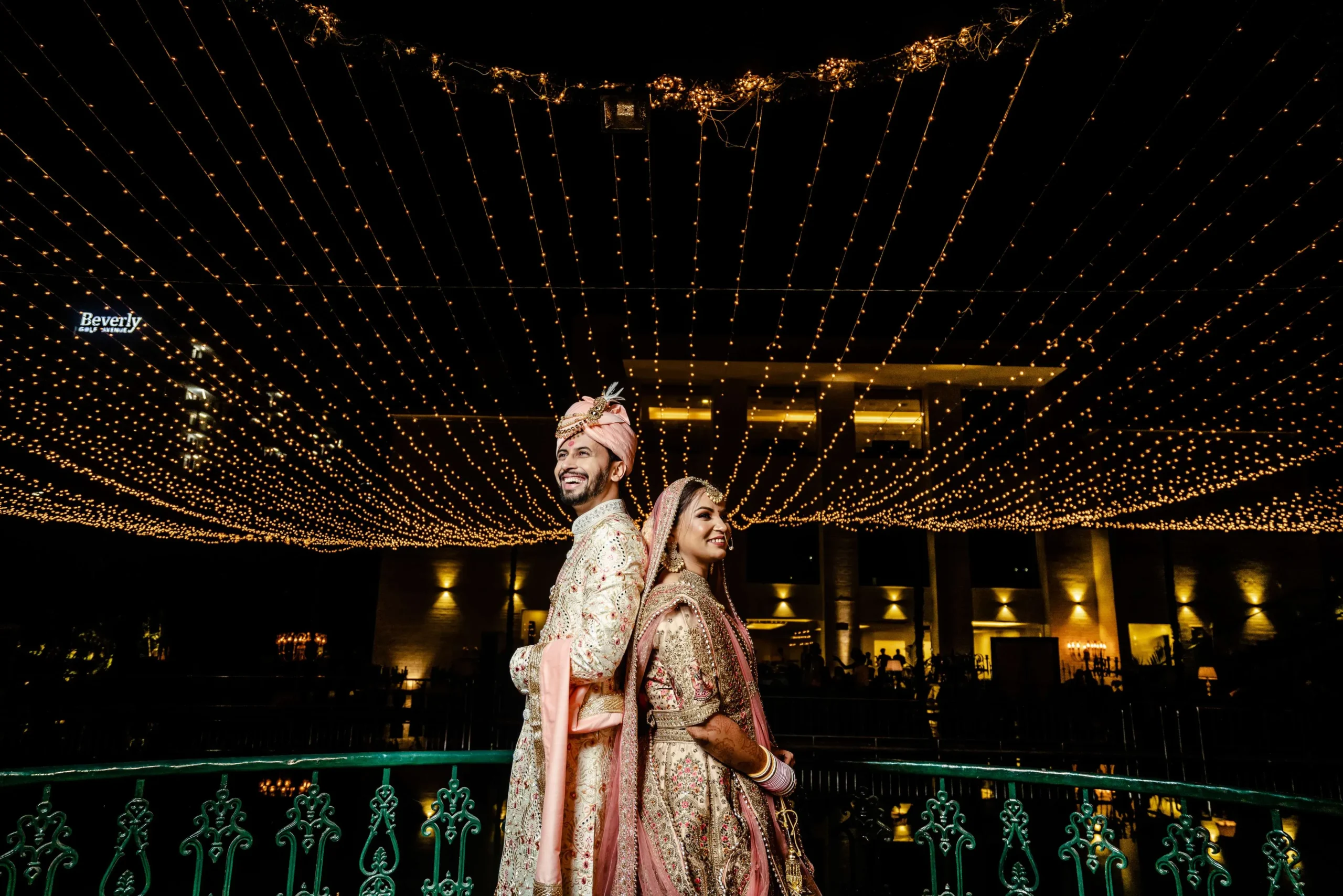 Drone and aerial wedding photography in Delhi NCR