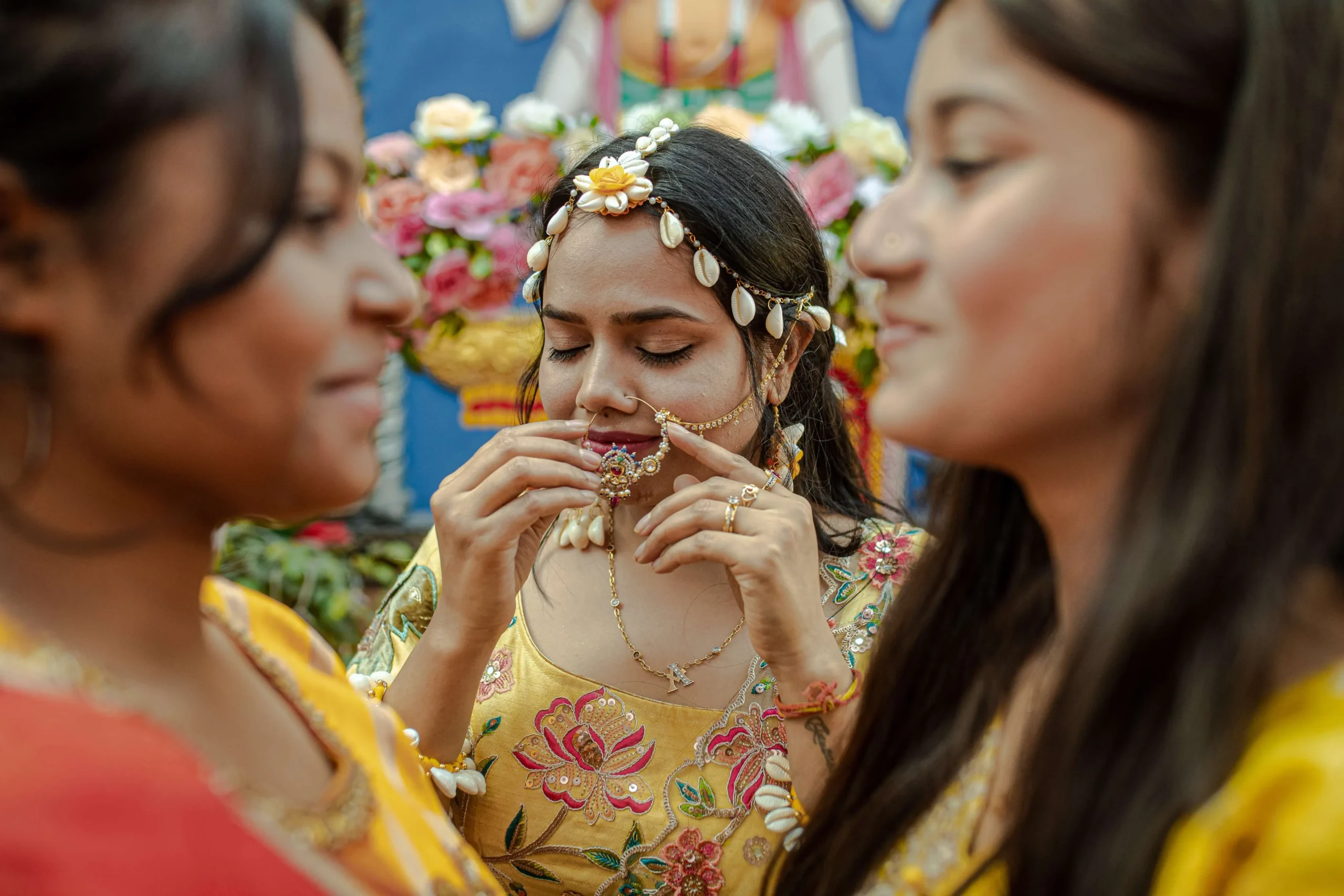 Mehendi function photographed in Delhi NCR
