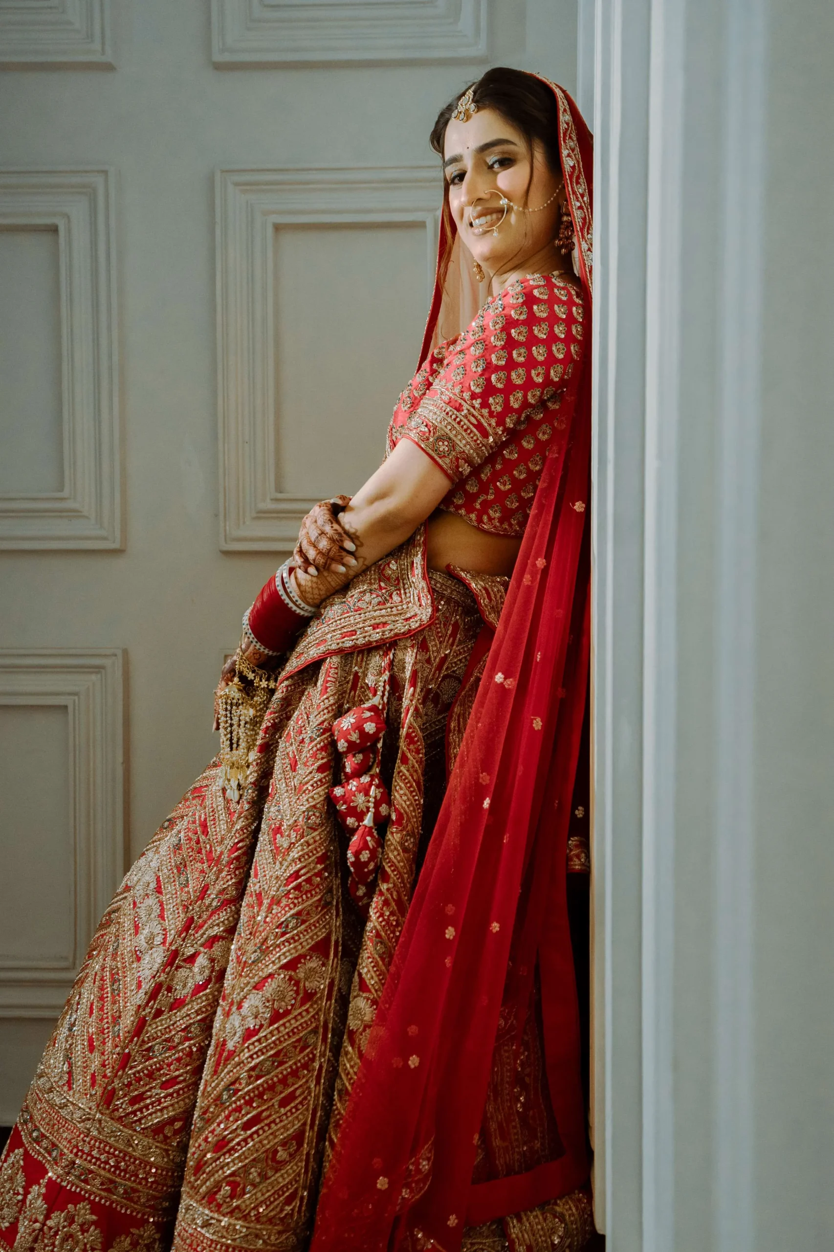 Wedding reception and sangeet photography in Delhi NCR