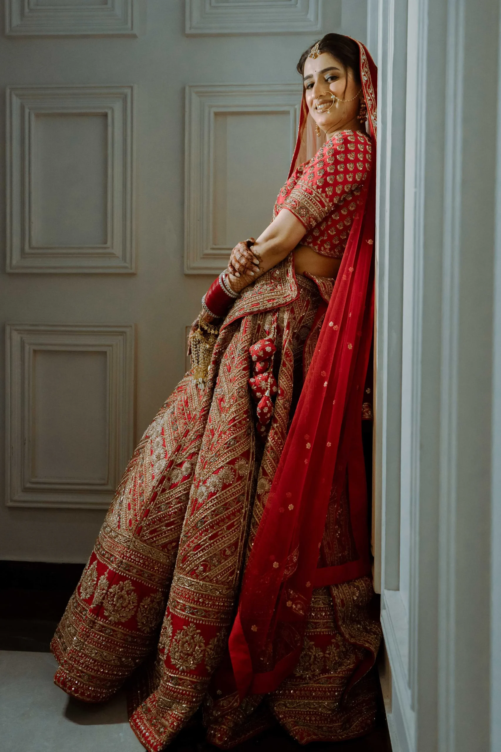 Wedding reception and sangeet photography in Delhi NCR