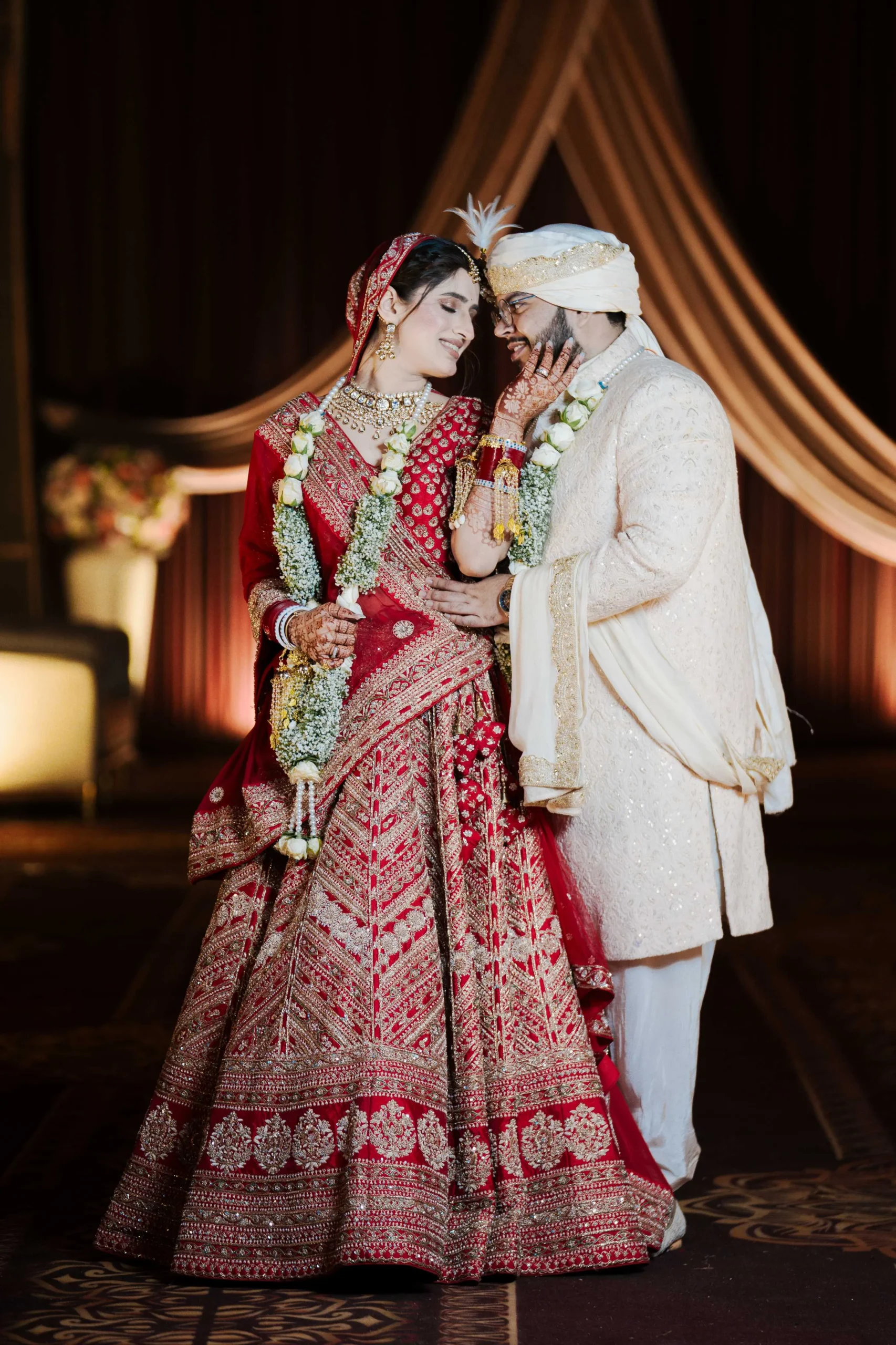 Wedding reception celebration in Delhi NCR