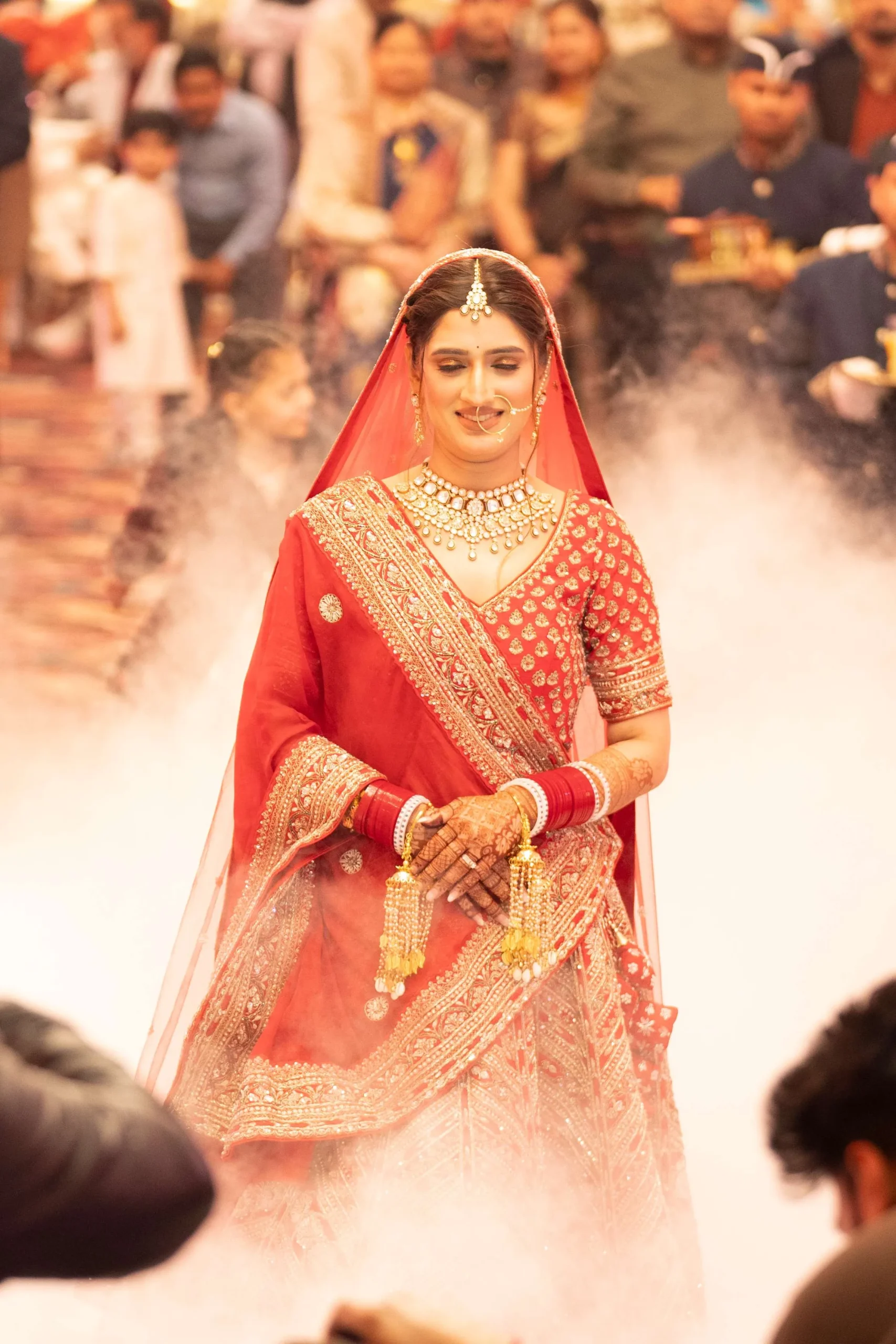 Wedding reception and sangeet photography in Delhi NCR